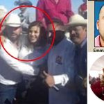 Abrazo de Marina y El Botas, presunto líder de Los Rusos