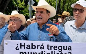 Campesinos no sabotearán la fiesta mundialista