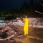 Se quedan 25 colonias sin luz en Ensenada tras paso de Rachel